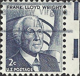 # 1280b USED PRE-CANSELED FRANK LLOYD WRIGHT