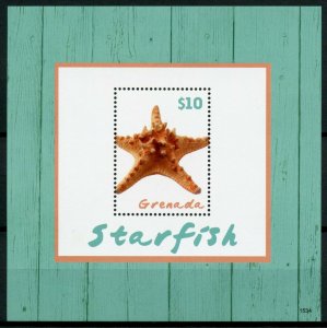 Grenada 2015 MNH Starfish 1v S/S Marine