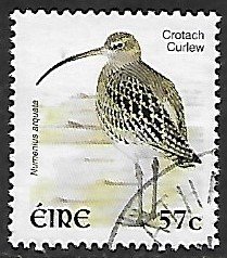 Ireland # 1365 - Curlew - used....(Bl10)