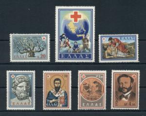 Medicine Religion  Art Greece MNH stamps set