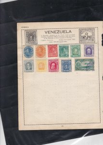 venezuela stamps page ref 18022
