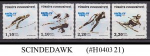 TURKEY - 2014 WINTER OLYMPIC GAMES - SOCHI 4V MNH