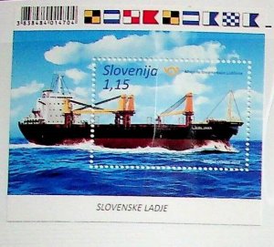 SLOVENIA Sc 1283 NH SOUVENIR SHEET OF 2018 - SHIP