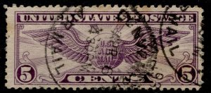 US Stamps #C12 USED AIR POST ISSUE