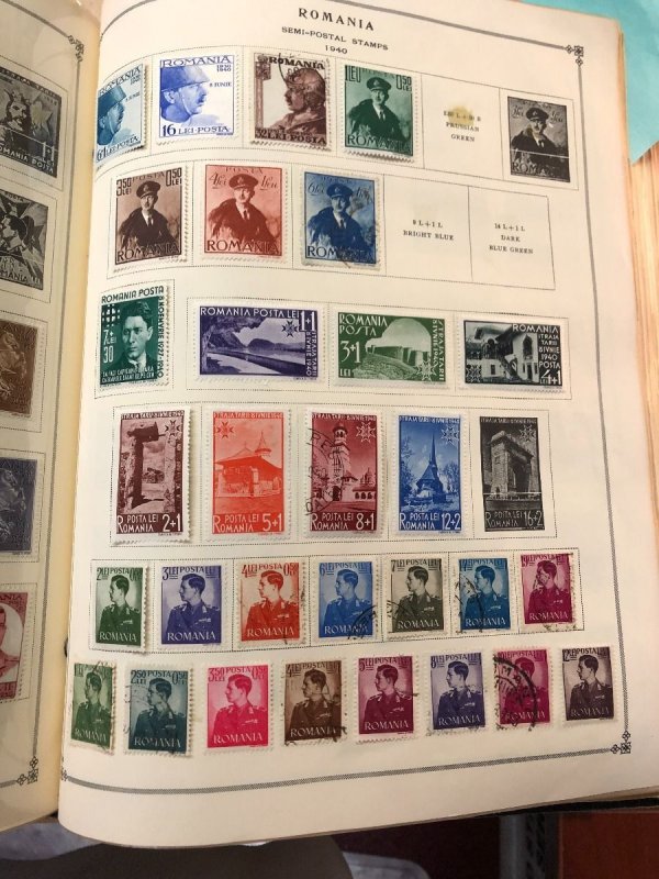 INTERNATIONAL COLLECTION IN SCOTT ALBUM – PORTUGAL TO RUSSIA – 423335