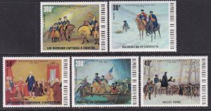 Burkina Faso 365-367,C209-C210 US Bicentennial MNH VF