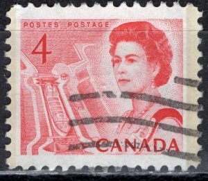 Canada; 1969: Sc. # 457p:  Used Tagged Single Stamp