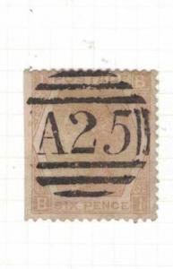 Malta GB Used Abroad SG Z62 Plate 11 Item One VFU (29drv)