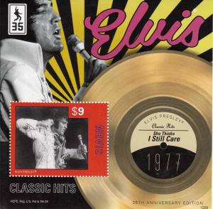 Nevis Elvis Presley Stamps 2012 MNH Classic Hits She Thinks I Still Care 1v SS V