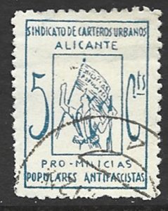 COLLECTION LOT 9411 SPAIN CIVIL WAR LOCAL