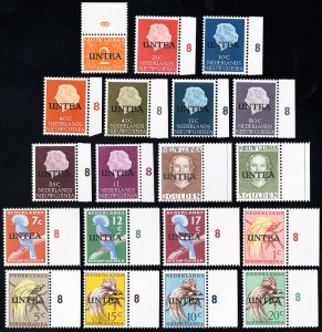 West New Guinea Stamps # 1-9 MNH XF Scott Value $75.00