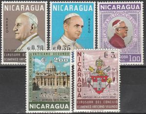 Nicaragua #C591-5  MNH  (S6659)