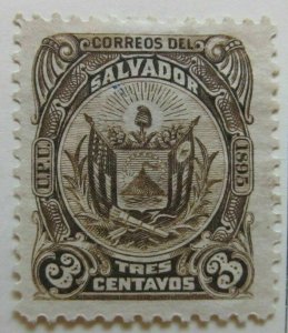 A6P37F7 Salvador 1895 3cmh*-