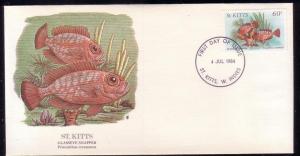 St. Kitts FDC SC# 147 Glasseye Snapper L296
