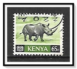 Kenya #27 Black Rhinoceros Used