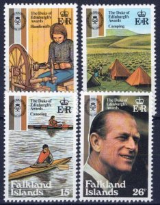 ZAYIX Falkland Islands 327-330 MNH Duke of Edinburgh Awards 051023SM44M