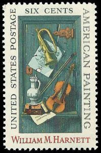 PCBstamps   US #1386 6c William M. Painting, MNH, (3)