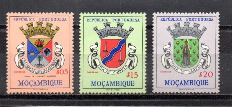 Mozambique 407-409 MH