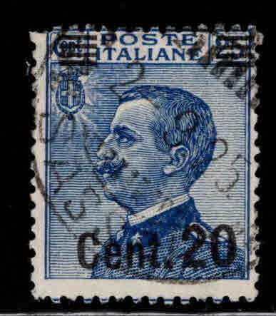 Italy Scott 151 Used surcharged stamp