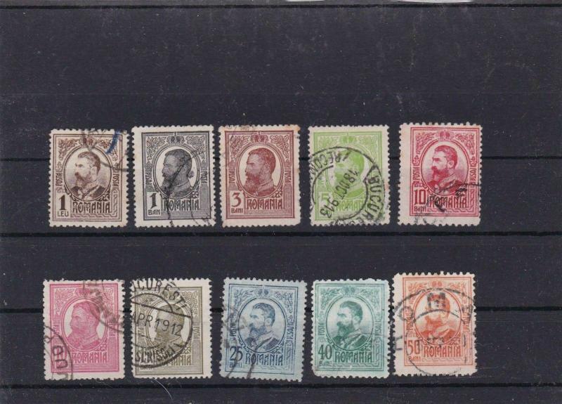 ROMANIA   MOUNTED MINT OR USED STAMPS ON  STOCK CARD  REF R897