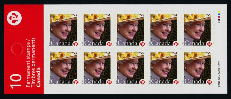 Canada 2617a Booklet BK523 MNH Queen Elizabeth