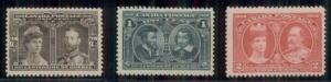 CANADA #96-8 ½¢ - 2¢ low values in set, og, NH, VF, Scott $194.00