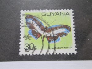 Guyana #283A used  2024 SCV = $3.25
