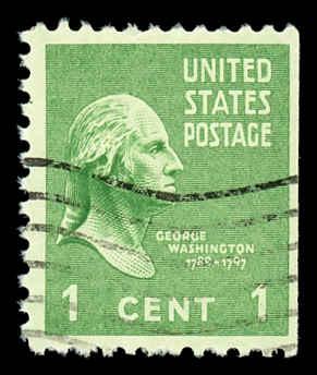 USA 804 Used Booklet Stamp