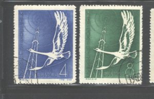 P.REPUBLIC CHINA 1958  #362 - 363 USED,