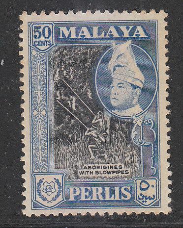 Malaya Perlis 1957 Sc 36 4c MLH