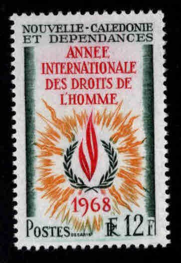 New Caledonia (NCE) Scott 329 MNH** 1968 Human Rights stamp