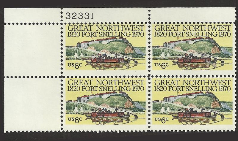 # 1409 MINT NEVER HINGED FORT SNELLING