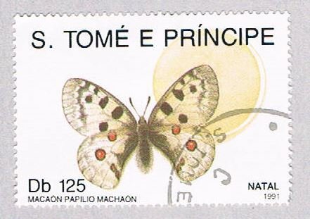 Saint Thomas and Prince Is 1037 Used Butterfly (BP1918)