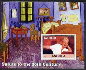 Angola 2002 Salute to the 20th Century #07 perf s/sheet -...