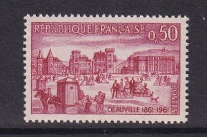 France   #996    MNH  1961   centenary Deauville