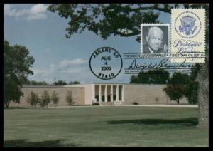 #3930 Presidential Libraries Postcard FDC