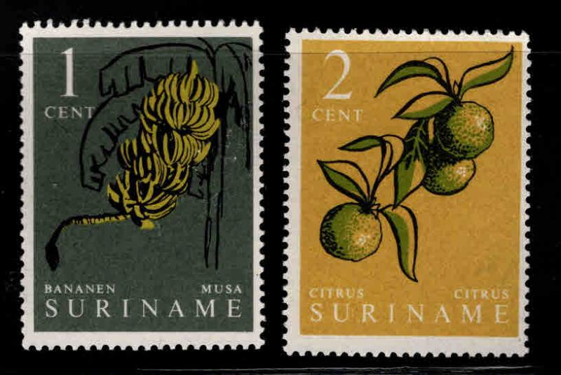 Suriname Scott 284-285 MNH** 1961 edible plant  short set