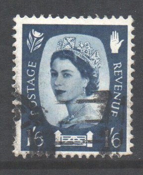 GB Regional N Ireland Scott 6 - SG NI6, 1958 1/6d used