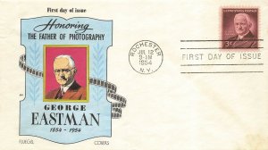 1062 3c GEORGE EASTMAN - Fluegel cachet U/U