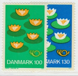 1977 Denmark MNH** Full Set A22P27F9422-