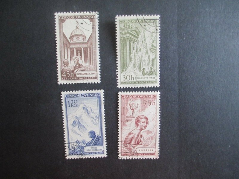 Czechoslovakia #740-43 Used / CTO WDWPhilatelic (J5K8) 