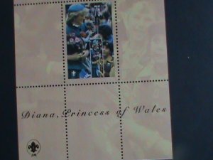 KYRGYZSTAN-DIANA-PRINCESS OF WALES- ALWAYS REMEMBER MNH S/S -VERY FINE