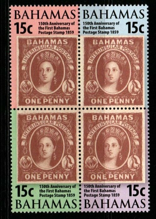 BAHAMAS SG1537a 2009 150th ANNIV OF FIRST BAHAMAS POSTAGE STAMPS MNH