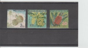 North Vietnam  Scott#  106-108  MNH  (1959 Fruits)