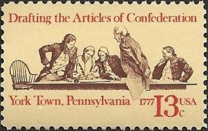 U.S.#1726 Drafting Articles of Confederation 13c Single, MNH.