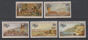 Niue 214-218 MNH VF