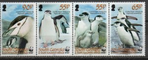 South Georgia 367-370 MNH