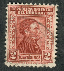 Uruguay #353A used Single