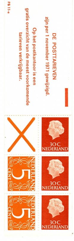 Netherlands #349a Complete Booklet CV $22.50 (X3829)