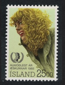 Iceland Intl Youth Year 1985 MNH SG#664